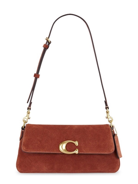 Coach Handbags - Coach Suede Shoulder/Crossbody bag (Comes with both straps - original packaging)